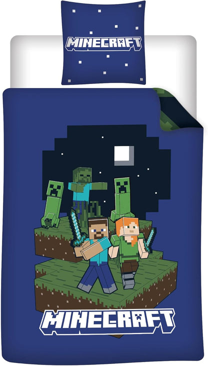 Minecraft Dekbedovertrek 140X200Cm