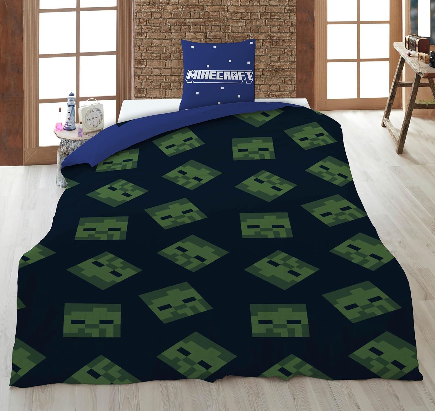 Minecraft Dekbedovertrek 140X200Cm