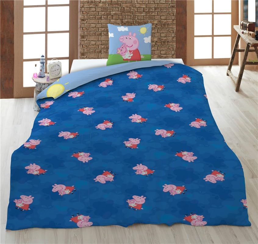 Peppa Pig Dekbedovertrek Family - 140 X 200 Cm
