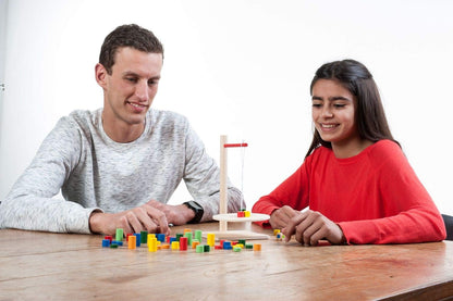 Houten Balans Weegschaal Spel