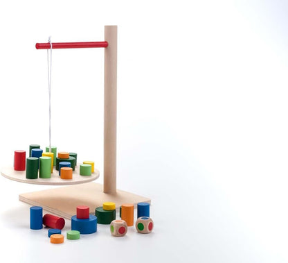 Houten Balans Weegschaal Spel