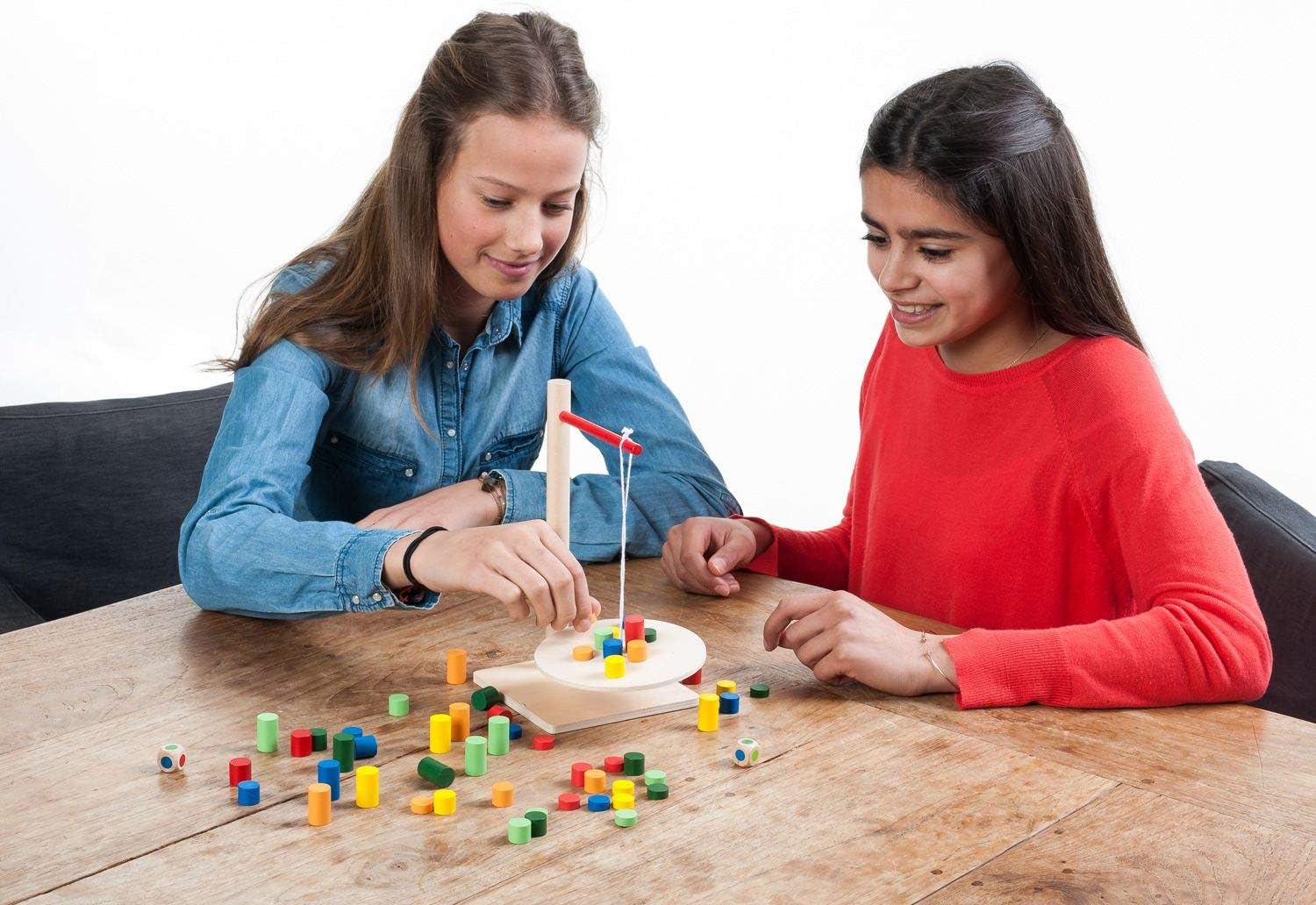 Houten Balans Weegschaal Spel