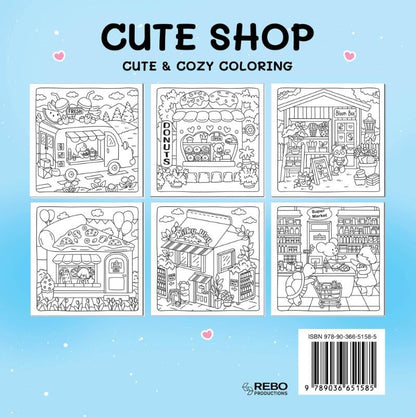 Cute Shop - Cute & Cozy Kleurboek