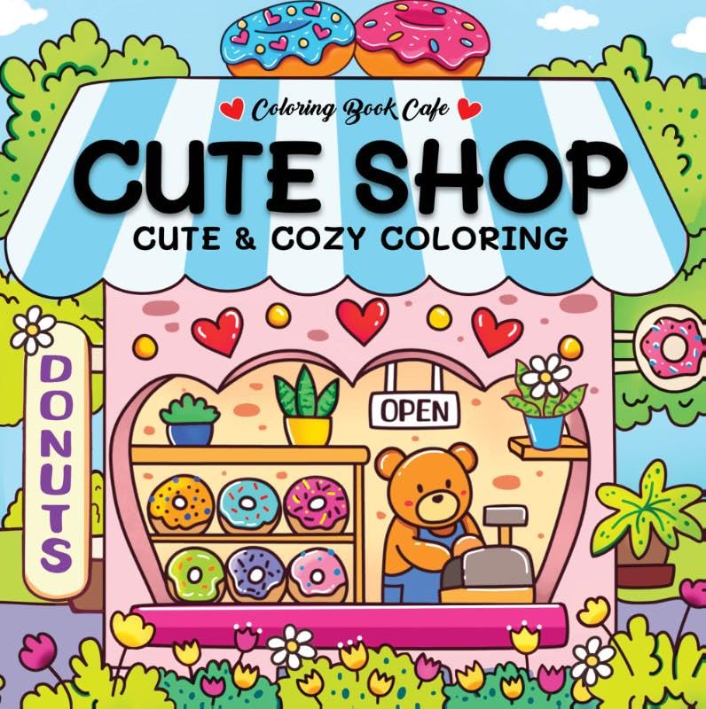Cute Shop - Cute & Cozy Kleurboek