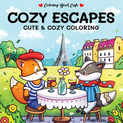 Cozy Escapes - Cute & Cozy Kleurboek