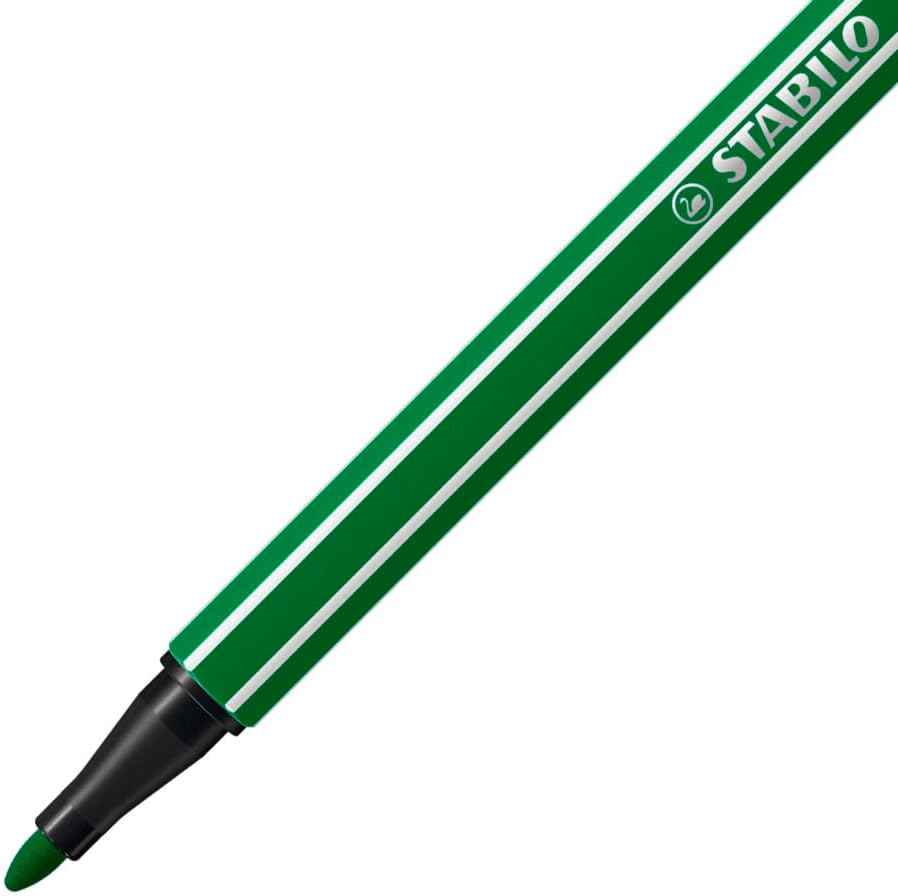 STABILO - Premium Viltstift - Pen 68 - Click Set - Bureauset met 10 kleuren