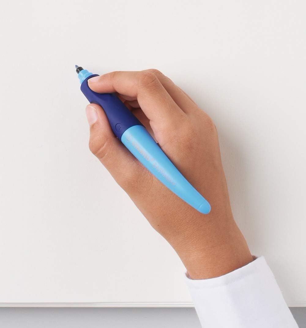 STABILO - Ergonomische rollerball pen voor rechtshandigen - EASYoriginal - Navulbaar - Blauw