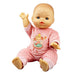 Heless 54037 - Poppenset met Gordi meisjespop en roze velours romper "Princess Emily", maat ca. 34 cm