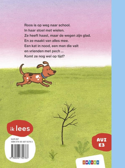 Roos rolt naar school - AVI E3