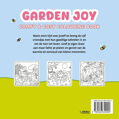 Garden joy - Comfy & cosy Kleurboek
