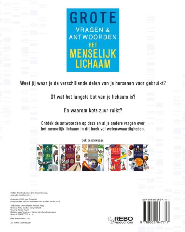 Het menselijk lichaam - Grote vragen & antwoorden
