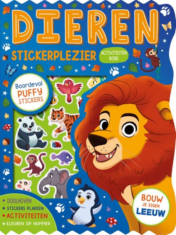 Dieren - stickerplezier activiteitenboek