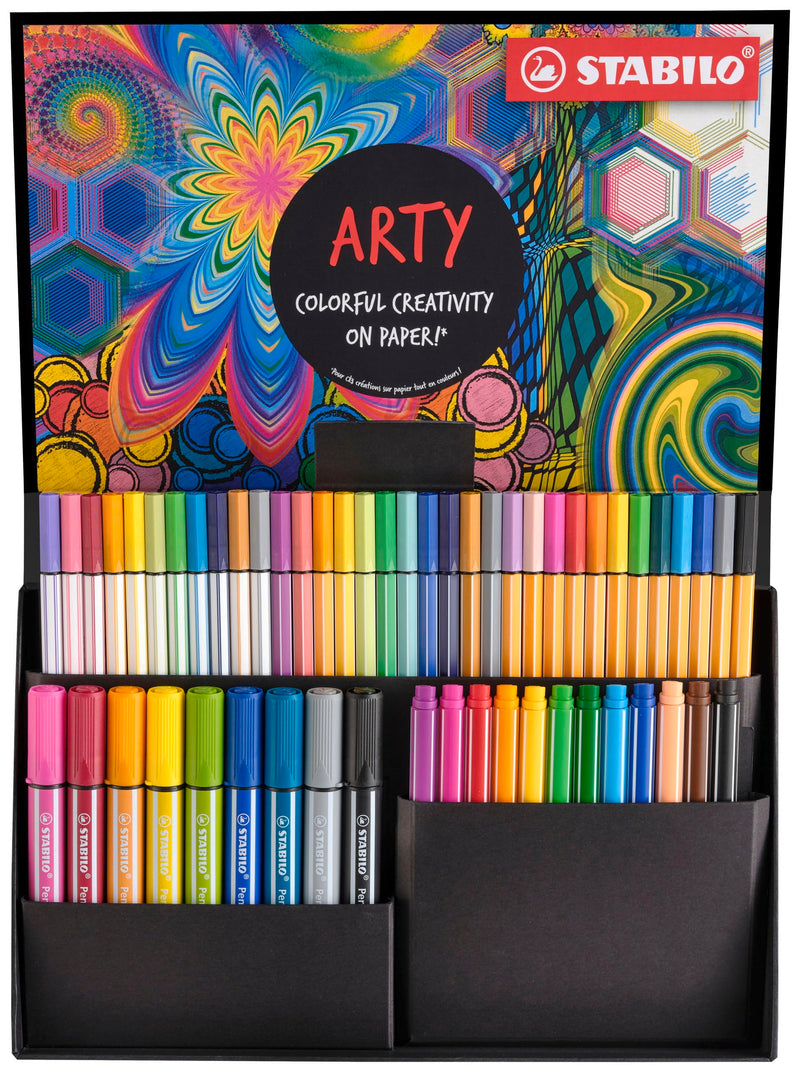 Stabilo Arty Assortiment Kleurstiften - 55Dlg.