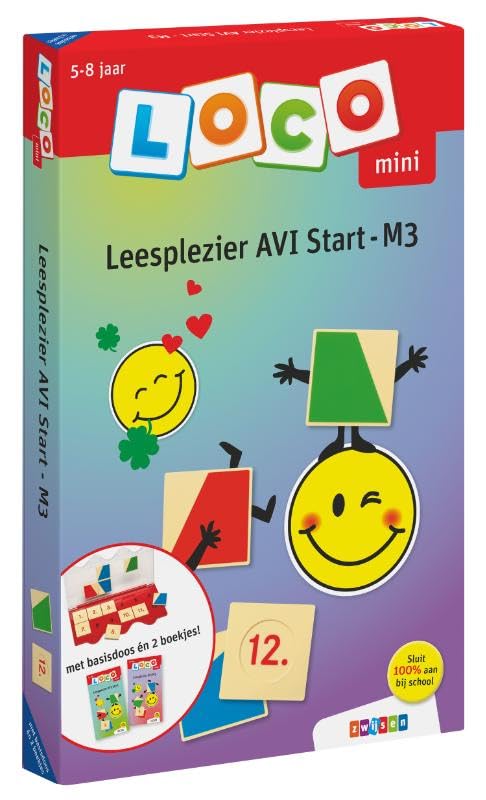 Loco Mini Pakket Leesplezier AVI Start - M3