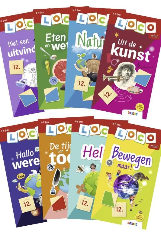 Loco mini pakket Code D (8 boekjes