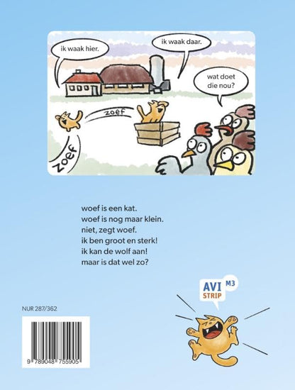 woef waakt - AVI Start Stripboek