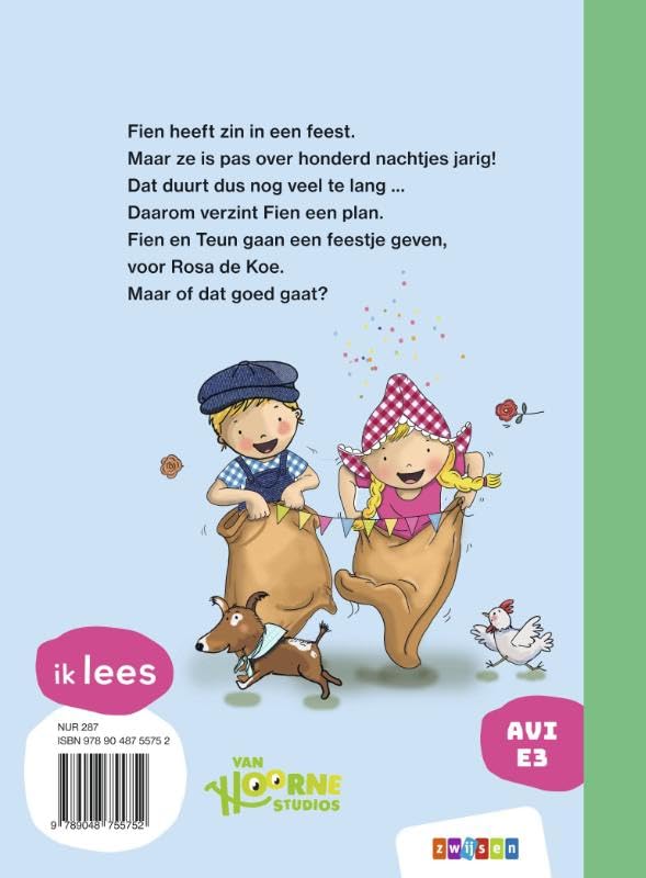 Fien & Teun - Een feestje voor Rosa de Koe - AVI E3