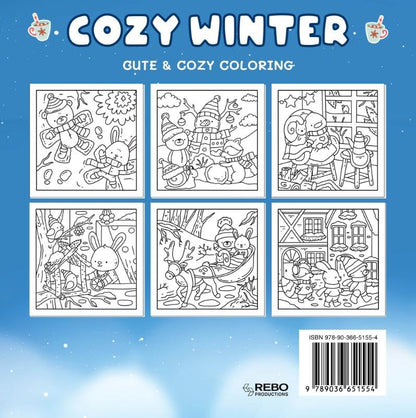 Cozy Winter - Cute & Cozy Kleurboek