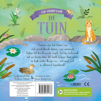 De tuin - Op onderzoek flapjesboek