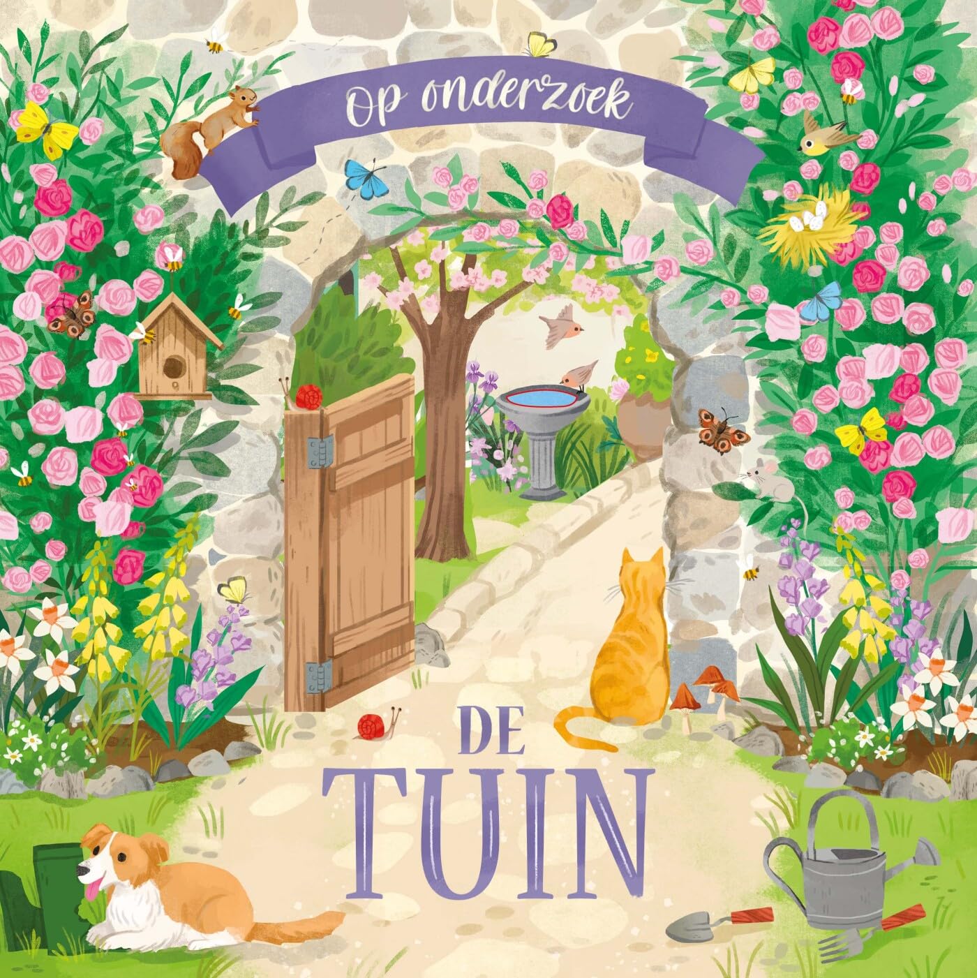 De tuin - Op onderzoek flapjesboek