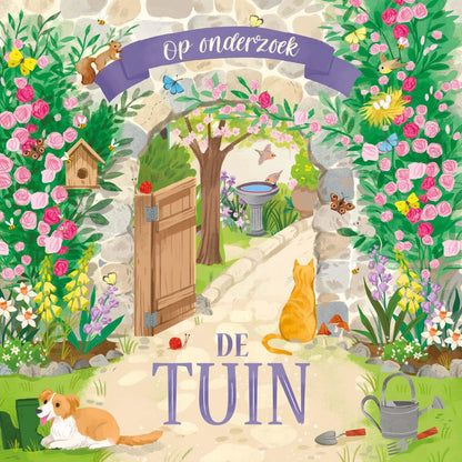De tuin - Op onderzoek flapjesboek