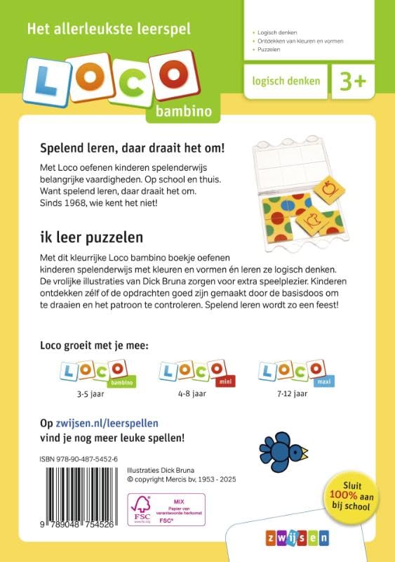 Loco Bambino Nijntje ik leer puzzelen