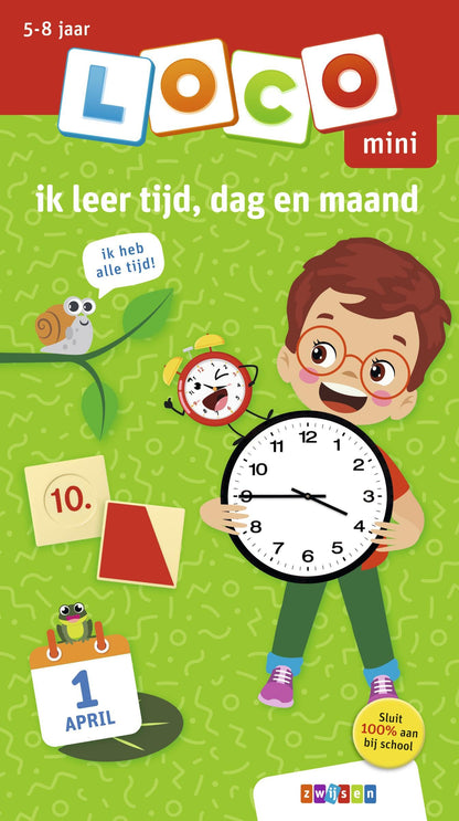 Loco Mini oefenboekje ik leer tijd dag en maand