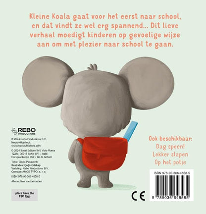 Naar school - Stap voor stap Kartonboekje