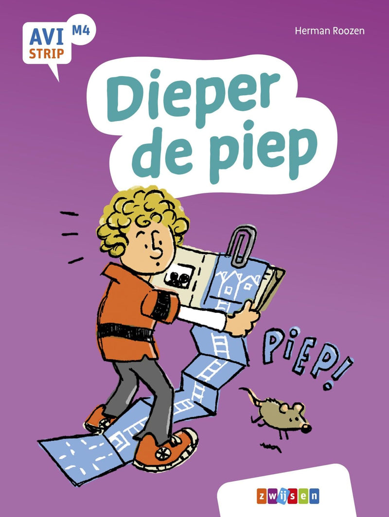 Dieper de piep - AVI M4 Stripboek