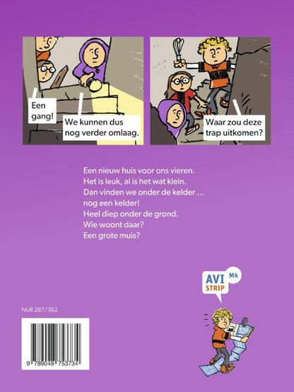 Dieper de piep - AVI M4 Stripboek