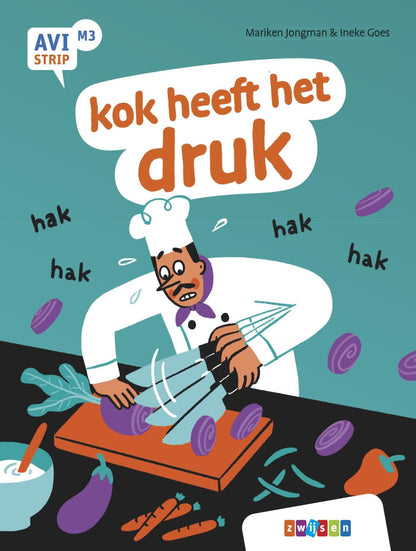 kok heeft het druk - AVI M3 Stripboek