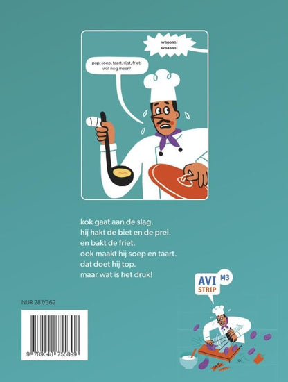 kok heeft het druk - AVI M3 Stripboek
