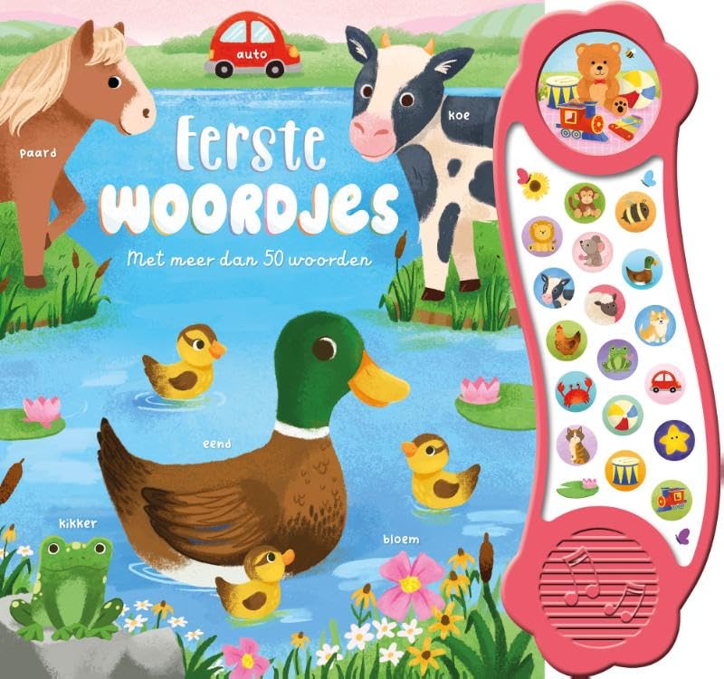 Eerste woordjes - 18 geluidenboek