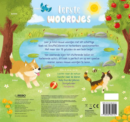 Eerste woordjes - 18 geluidenboek