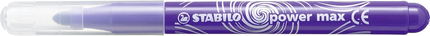 STABILO - Viltstift - power max - Schooldoos met 140 stuks - 18 Diverse kleuren