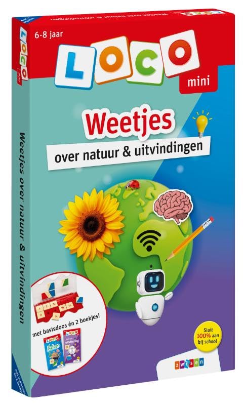 Loco Mini pakket Weetjes over natuur & uitvindingen