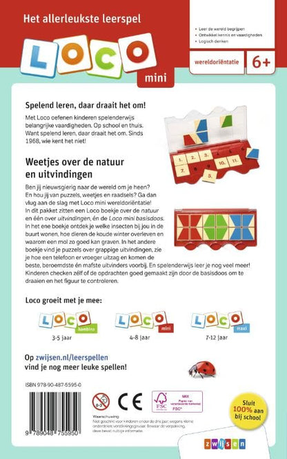 Loco Mini pakket Weetjes over natuur & uitvindingen