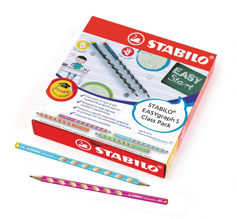 STABILO EASYgraph S Schoolverpakking Grafietpotloden - 48st.