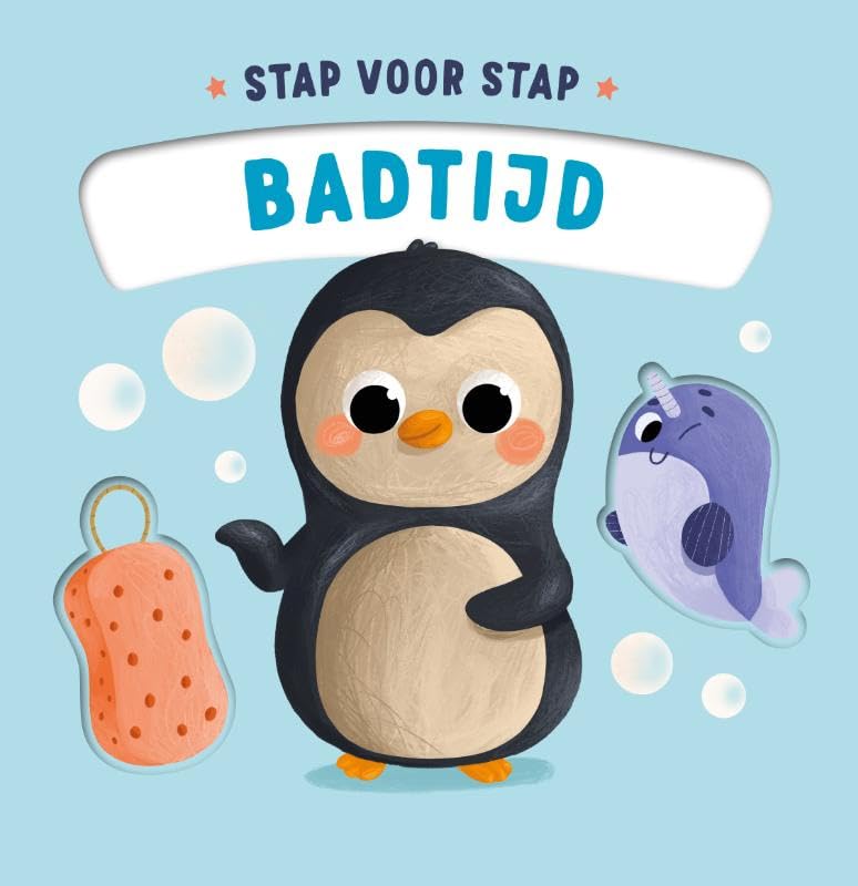 Badtijd - Stap voor stap Kartonboekje