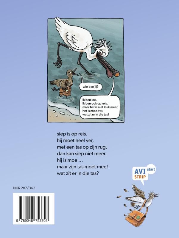 Die tas moet mee! - AVI Start Stripboek