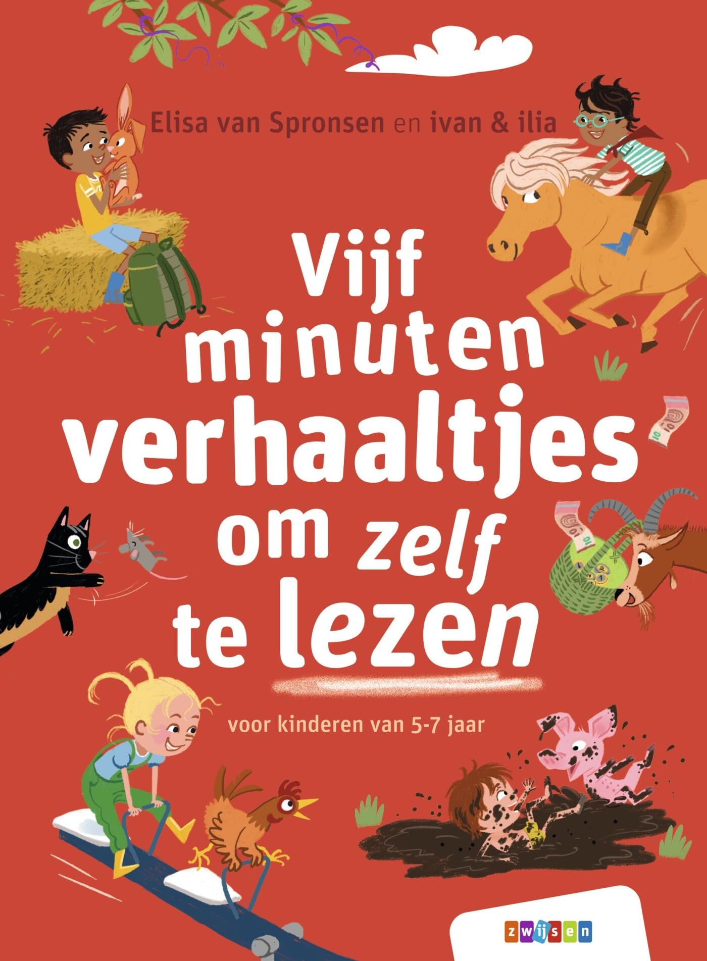 Vijf minuten verhaaltjes om zelf te lezen voor kinderen 5-7  - AVI Start