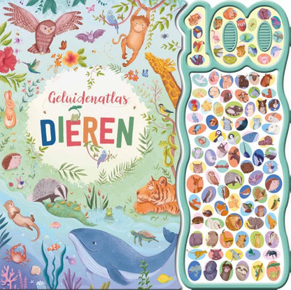 Geluidenatlas Dieren - 100 geluidenboek