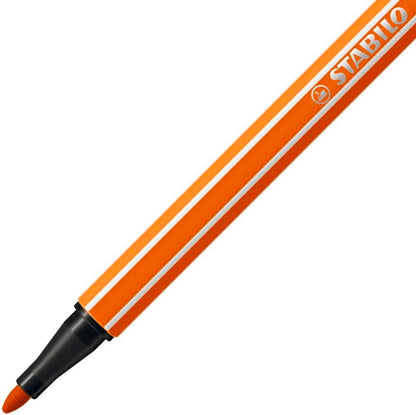 STABILO - Premium viltstift - Pen 68 - ARTY - Metalen etui met 45 kleuren