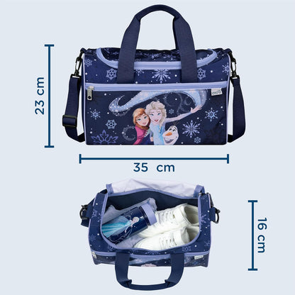 Sporttas Disney Frozen Met 2 Opbergvakken