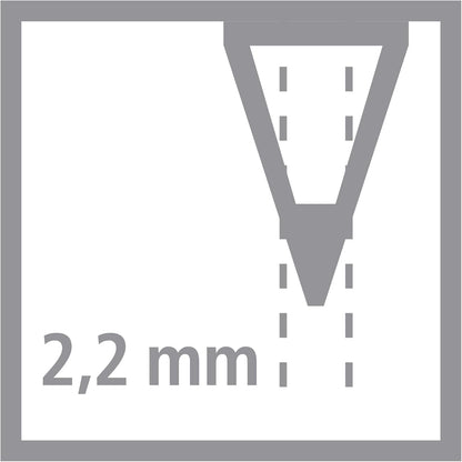 Stabilo Easy Graph S smal driehoekig potlood voor rechtshandigen - enkele pen - hardheid HB
