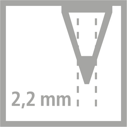 STABILO EASYgraph S smal driehoekig potlood voor rechtshandigen - blauw - enkele pen - hardheid HB