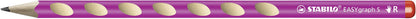 STABILO EASYgraph S smal driehoekig potlood voor rechtshandigen - Single pen - Hardheid HB