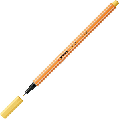 Stabilo Point 88 Fineliner - Licht Geel