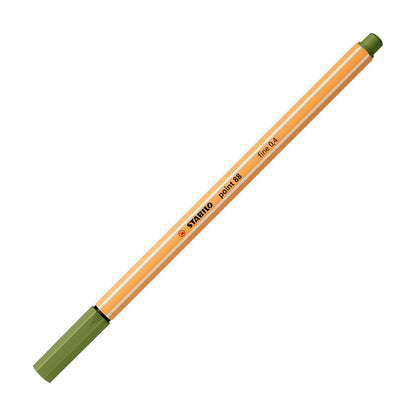 Stabilo Point 88 Fineliner - Mos Groen