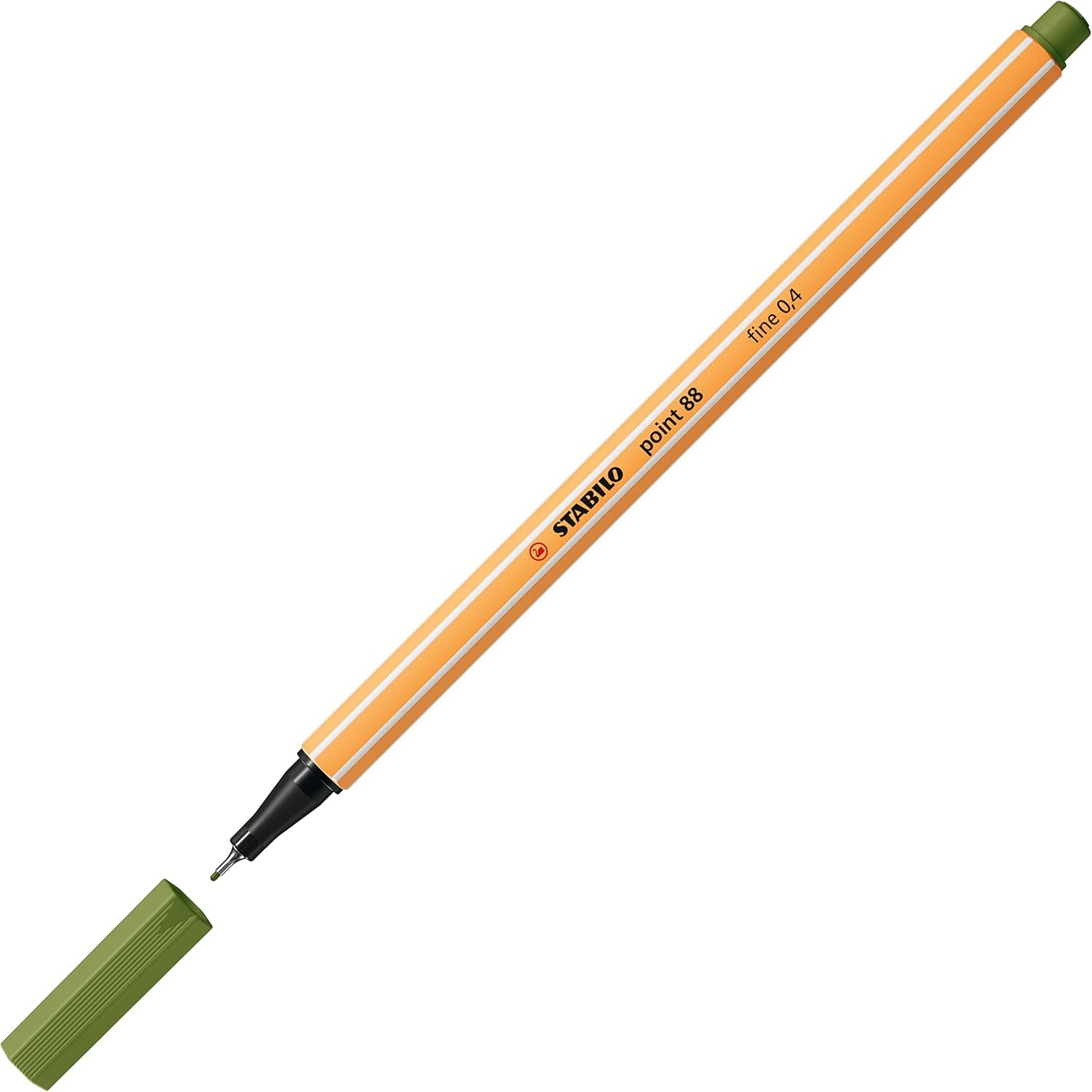 Stabilo Point 88 Fineliner - Mos Groen